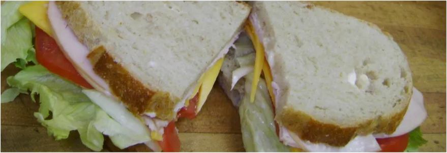 Build-your-own sandwiches on fresh-baked bread at Diamond City Bread in Elk River MN